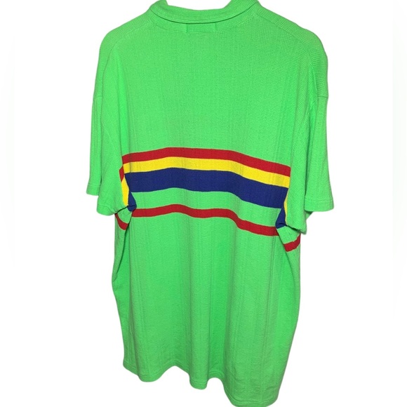 Vintage polo ralph lauren knit polo shirt 90s size xxl - Picture 3 of 3
